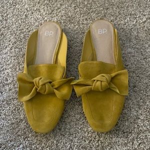 BP suede mules